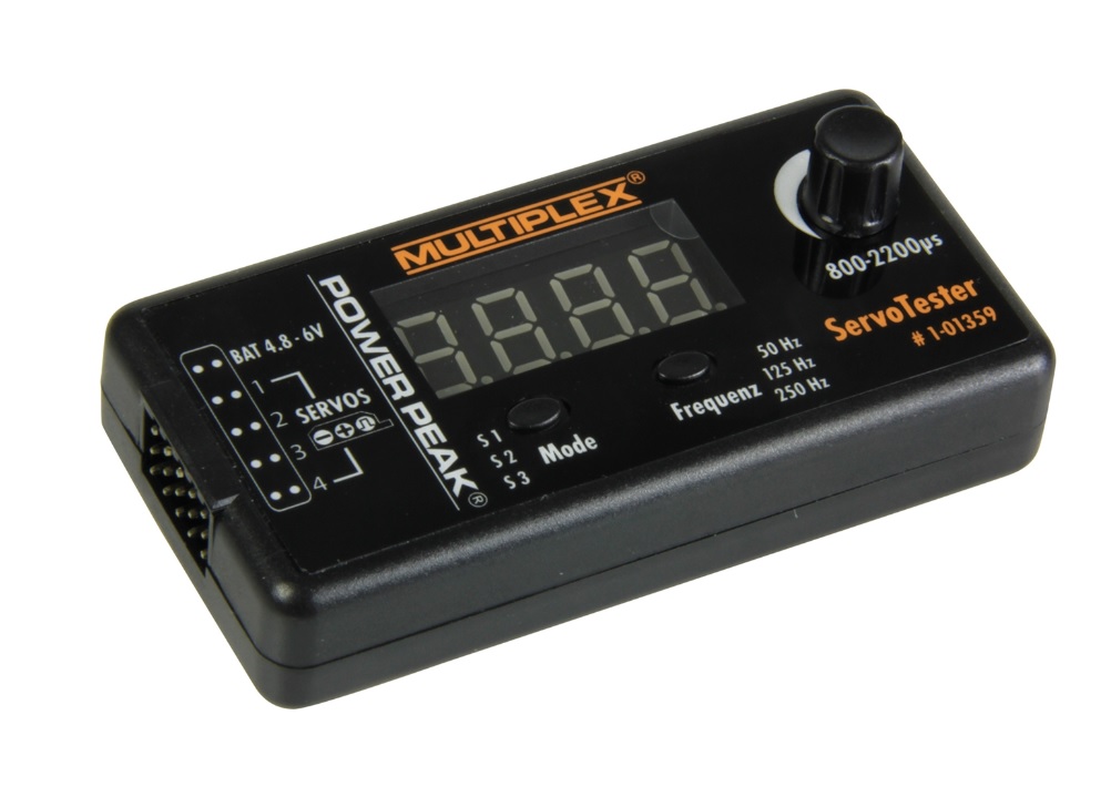 Multiplex Power Peak Servo Tester