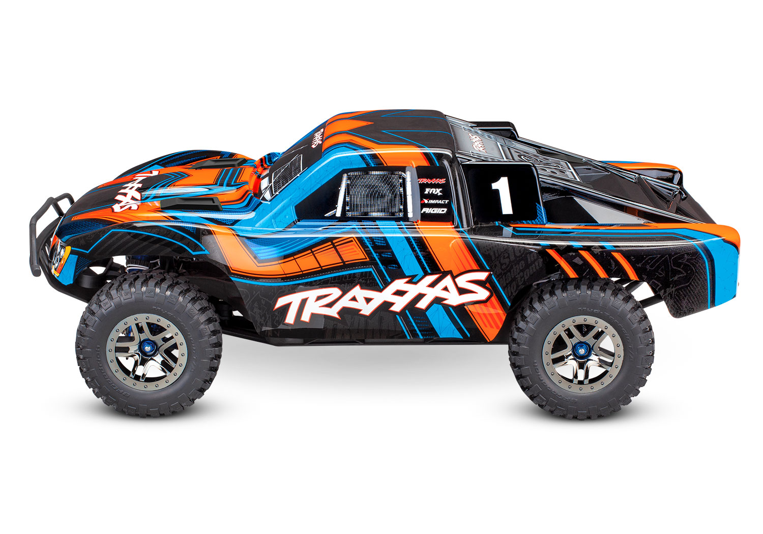 Traxxas Slash 4X4 Ultimate LCG VXL TQi TSM Short course Truck 1/10 Orange