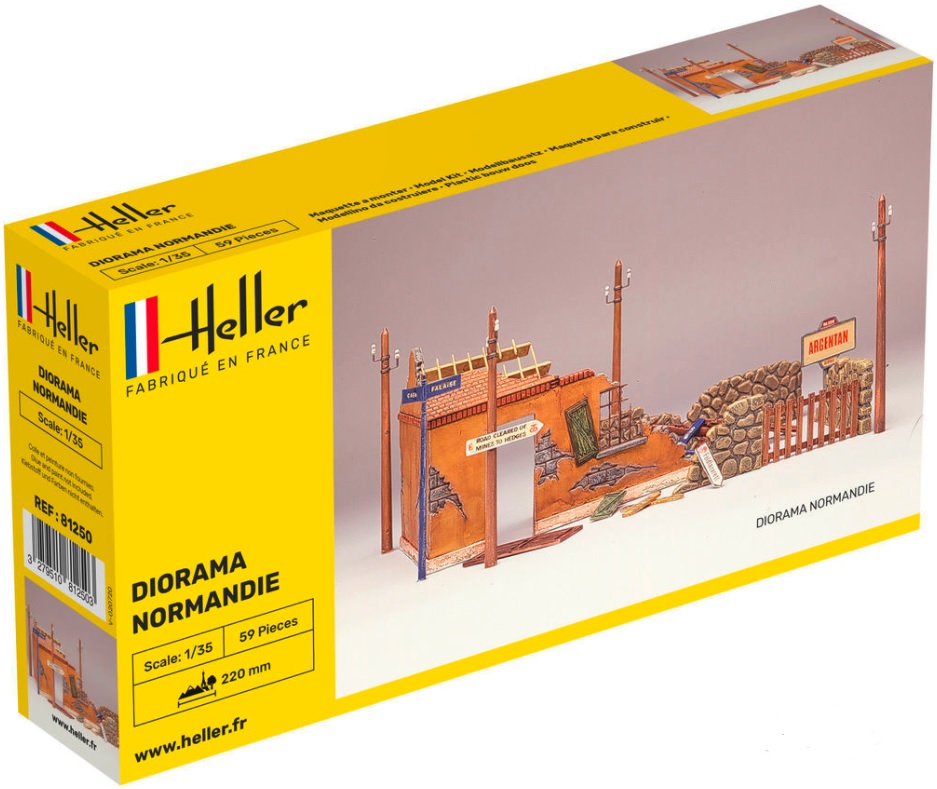 Heller Diorama Normandie 1/35