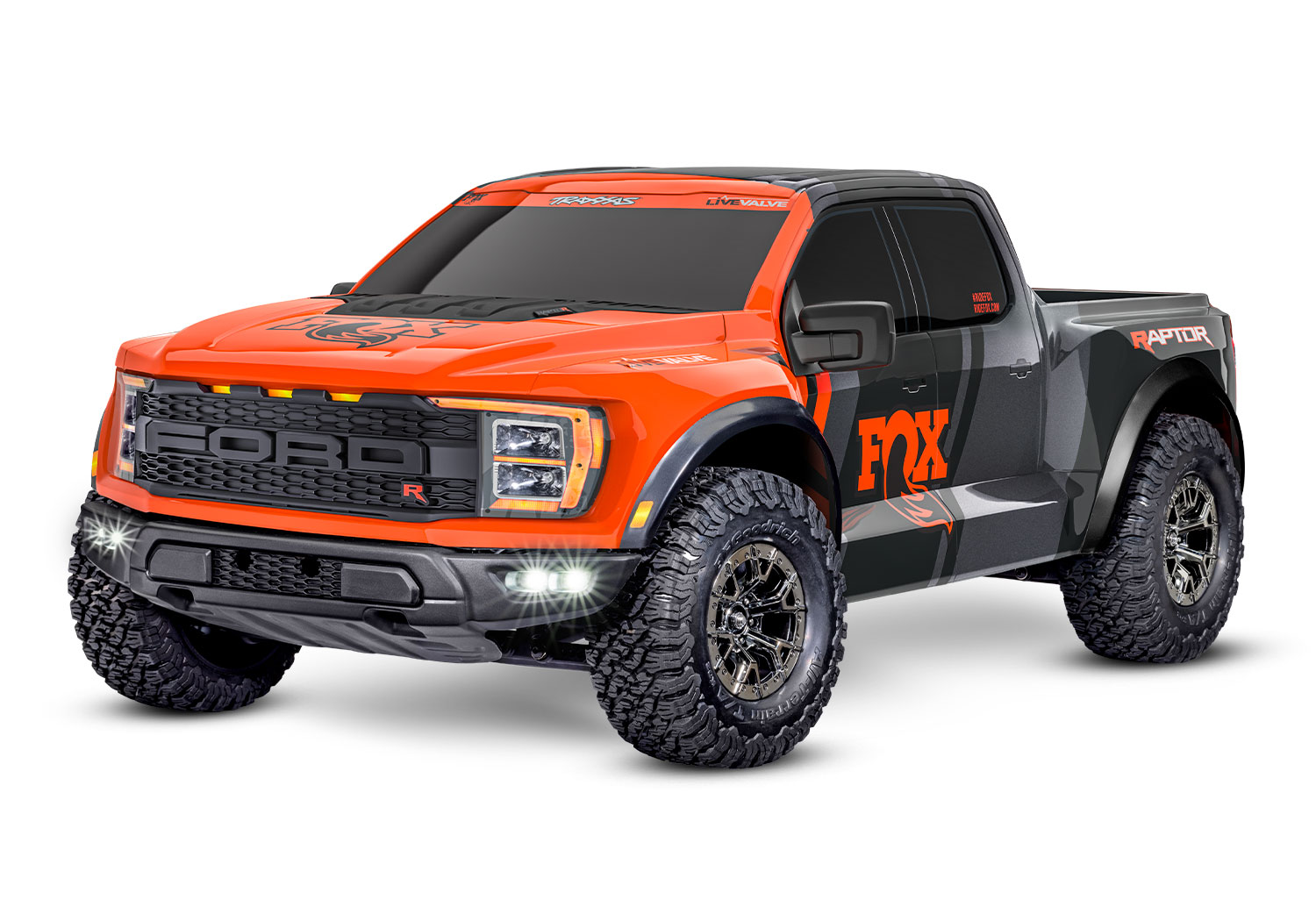 Traxxas Ford Raptor R 4X4 Ultimate FOX 2 Short Course Truck 1/10