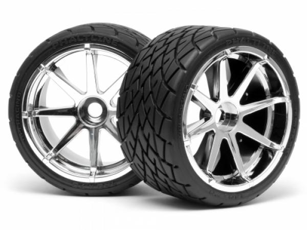 HPI Mounted Phaltine Tire on Blast Wheel Chrome (2)