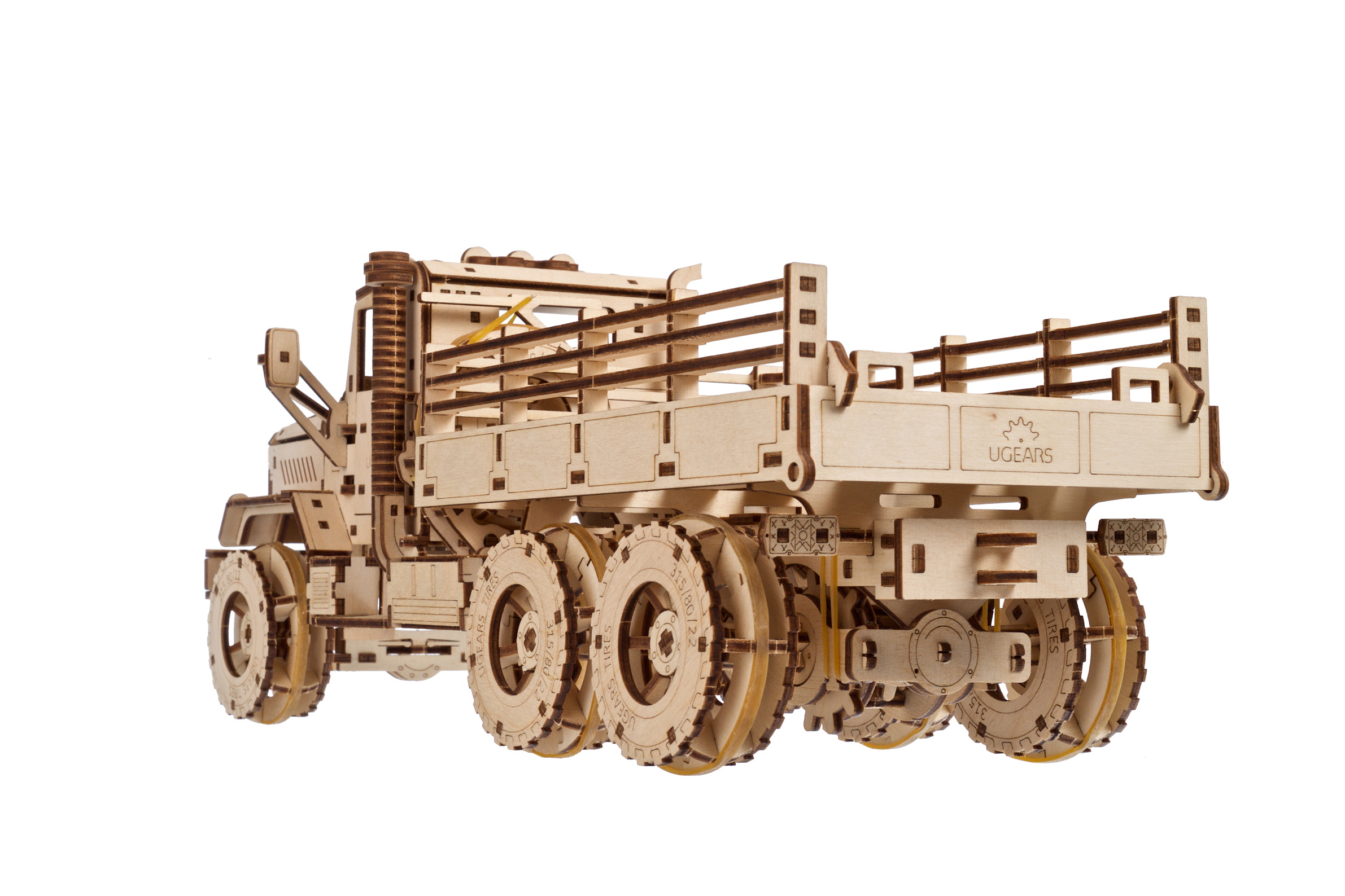 U-Gears Cargo Truck mechanisch houten bouwpakket