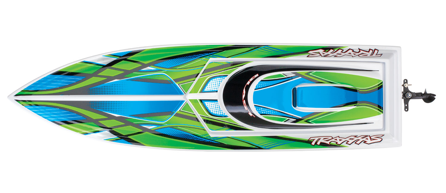 Traxxas Blast High Performance Boat TQ (incl. battery/charger) Green