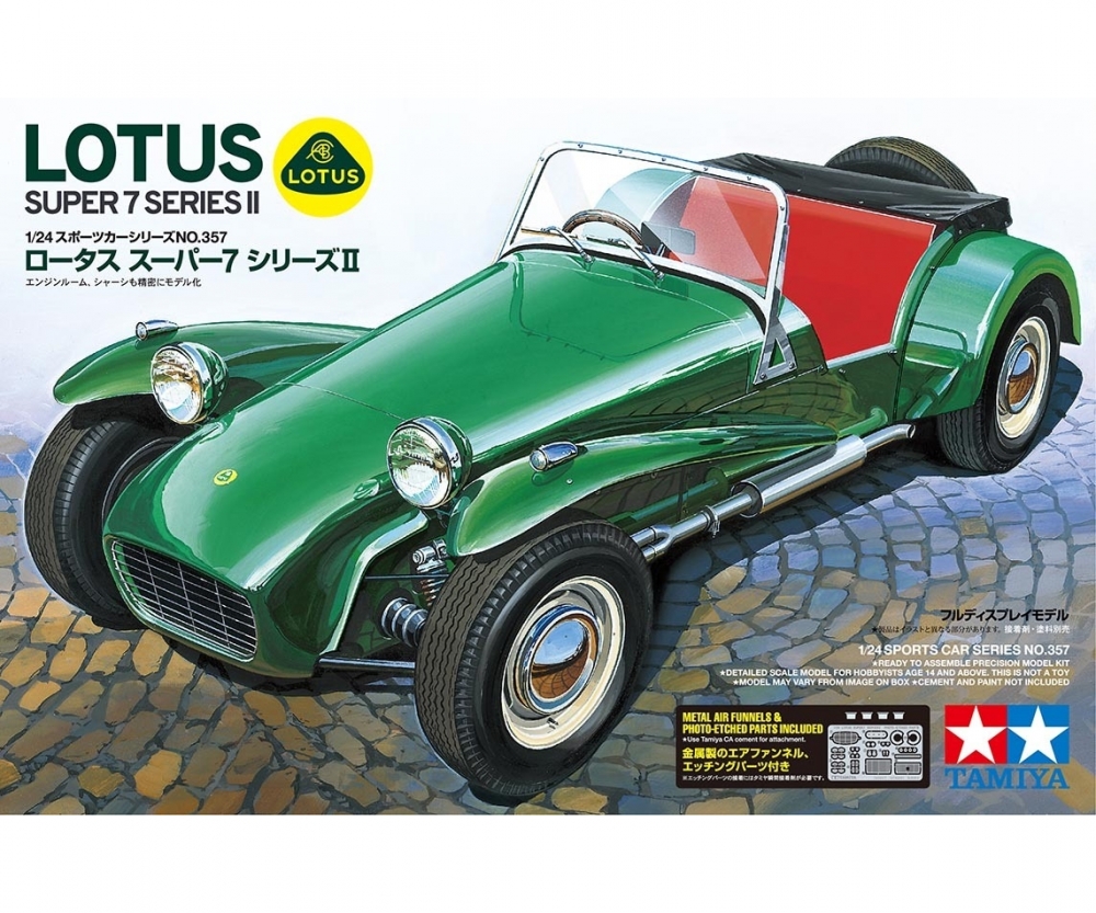 Tamiya Lotus Super 7 Series II 1/24