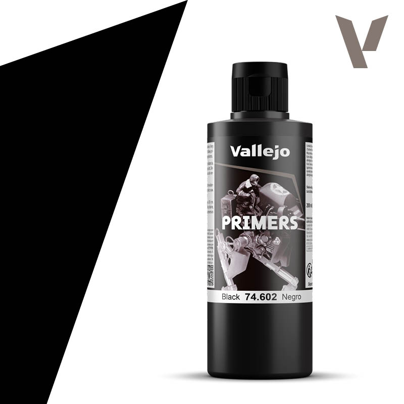 74602 Vallejo Surface Primer Black 200ml