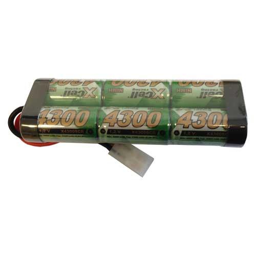 Xcell 7.2 Volt 4300mAh NiMH Accupack met Tamiya Connector