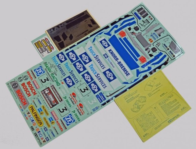 Tamiya Race Truck Stickerset 1/10