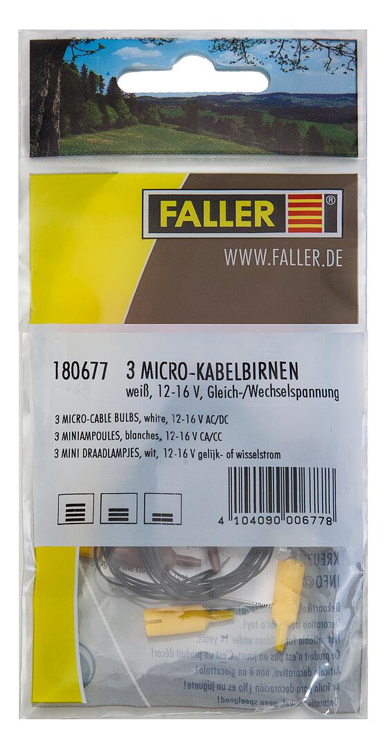 Faller Mini Draadlampje Wit (3)