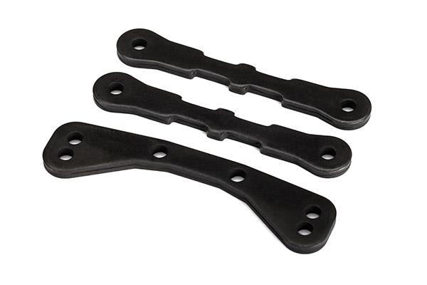 Traxxas Bulkhead tie bar upper (1)/ lower (2) (steel)