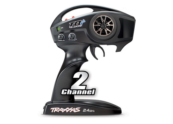 Traxxas Transmitter, TQi Traxxas® Link Enabled, 2.4GHz High Output, 2-Channel (transmitter only)