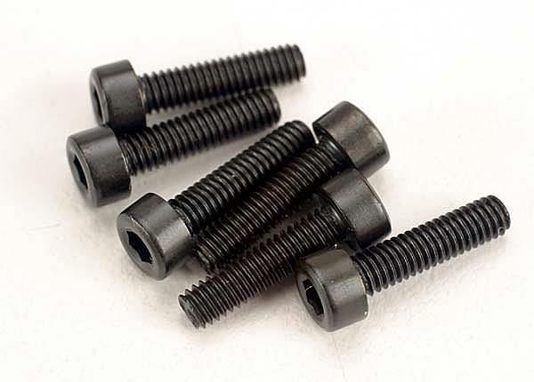 Traxxas Screws 2.5x10mm cap-head machine (hex drive) (6)