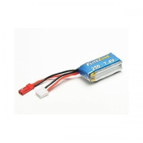 FliteZone LiPo Accu 7,4 Volt 250mAh 35C BEC / XH