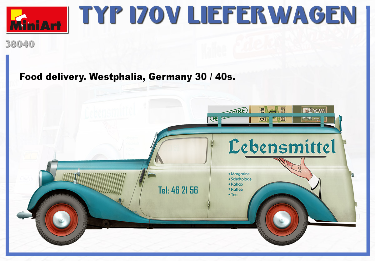 MiniArt TYP 170V Lieferwagen 1/35