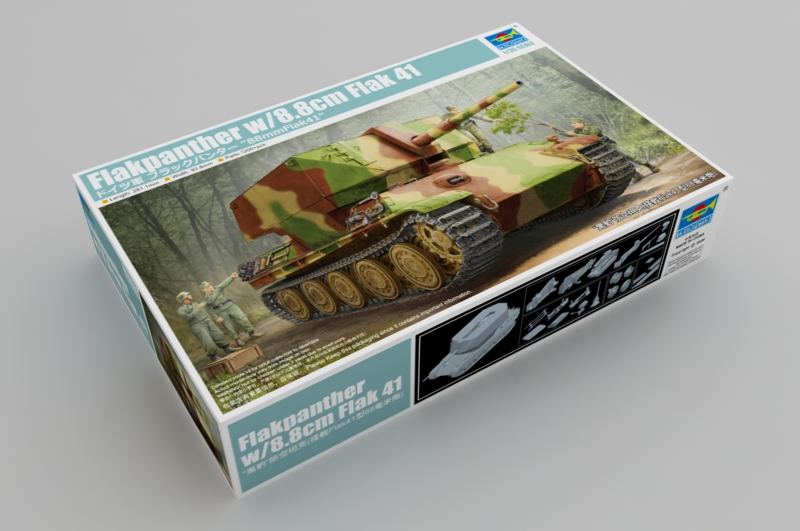 Trumpeter Flakpanther w/8.8cm Flak 41 1/35