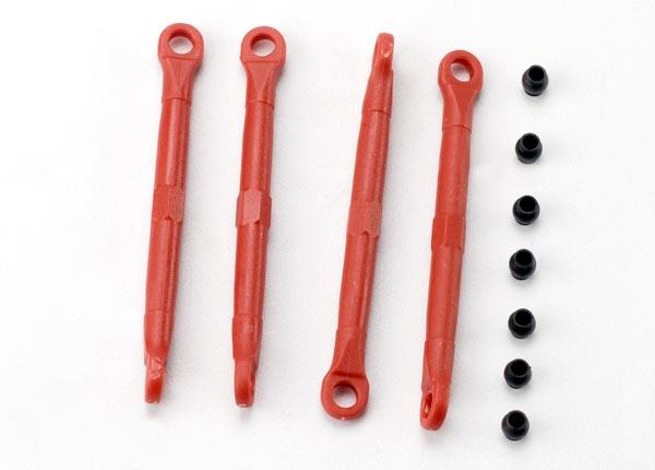 Traxxas Toe link front & rear (molded composite) (4)/ hollow balls