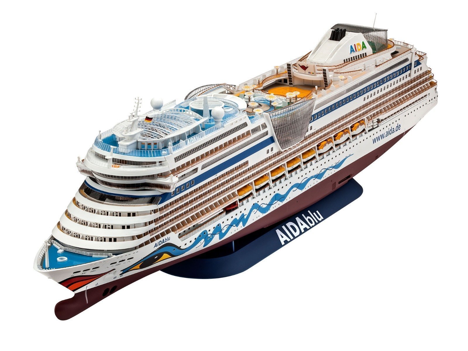 Revell AIDA (blu, sol, mar, stella) Cruise Ship 1/400
