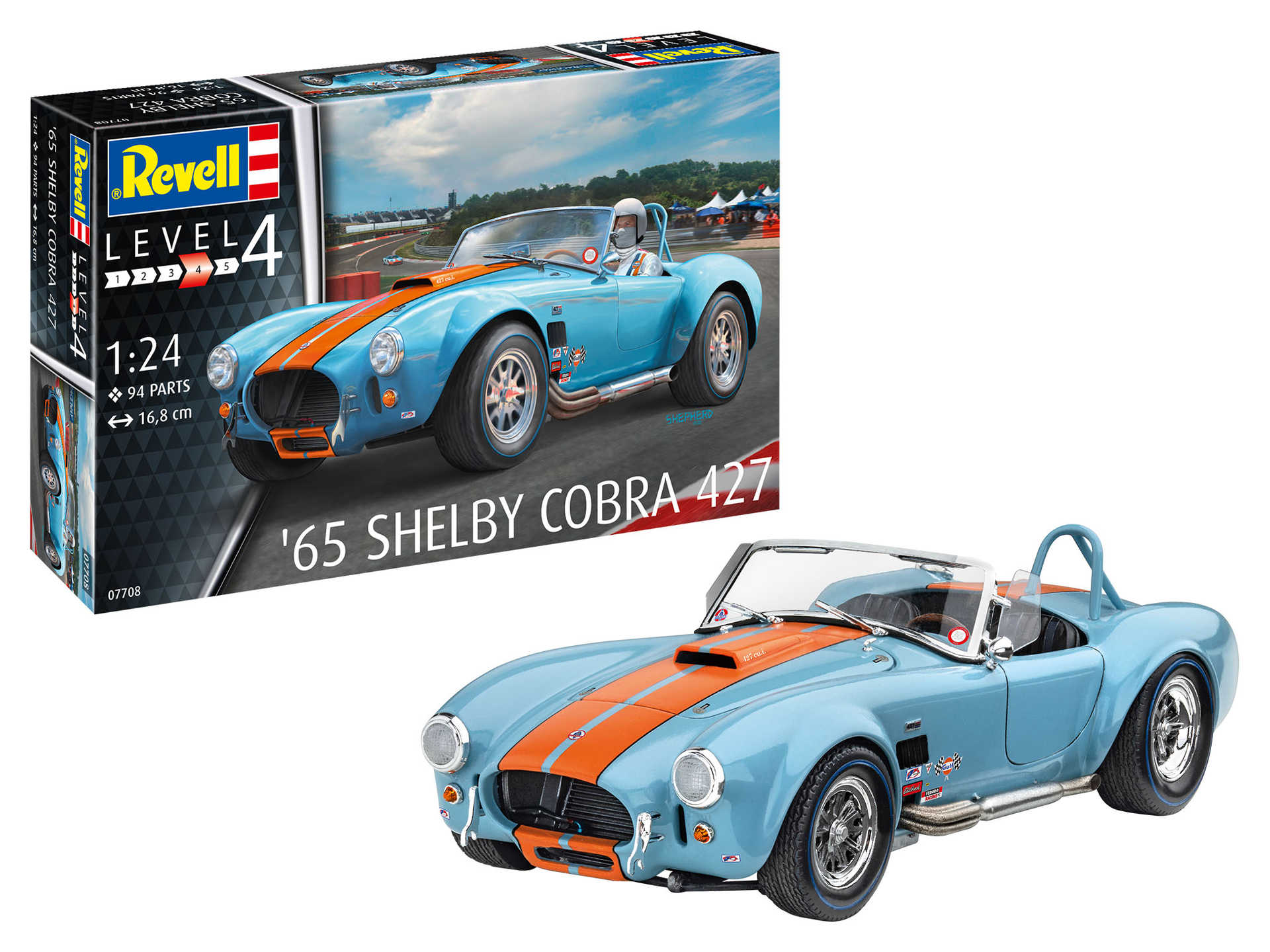 Revell '65 Shelby Cobra 427 1/24
