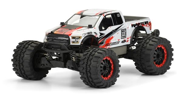 Proline 2017 Ford F-150 Raptor Clear Body Stampede 1/10