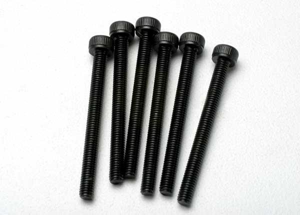 Traxxas Screws 3x32mm cap-head machine (hex drive) (6)