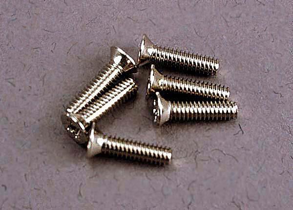 Traxxas Screws 2x8mm countersunk machine (6)