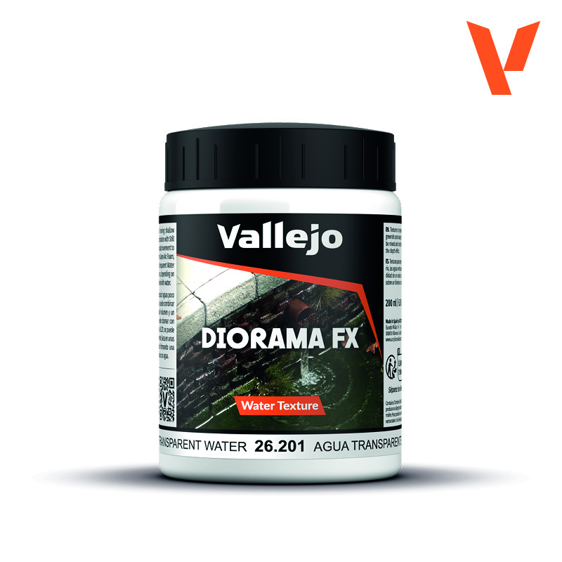 Vallejo Diorama FX Water Texture Transparant Water 200ml