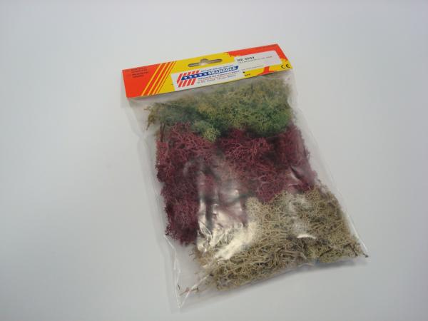 Berka Mos Naturel / Paars / Lichtgroen 30 gram