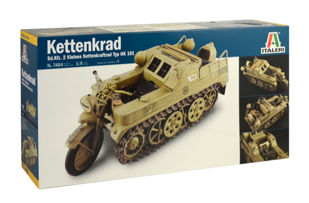 Italeri NSU HK 101 German Kettenrad 1/9