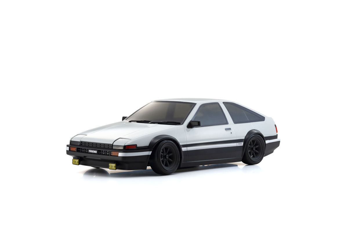 Kyosho Fazer D2 Toyota Sprinter Trueno AE86 White 2WD Drift Readyset 1/10