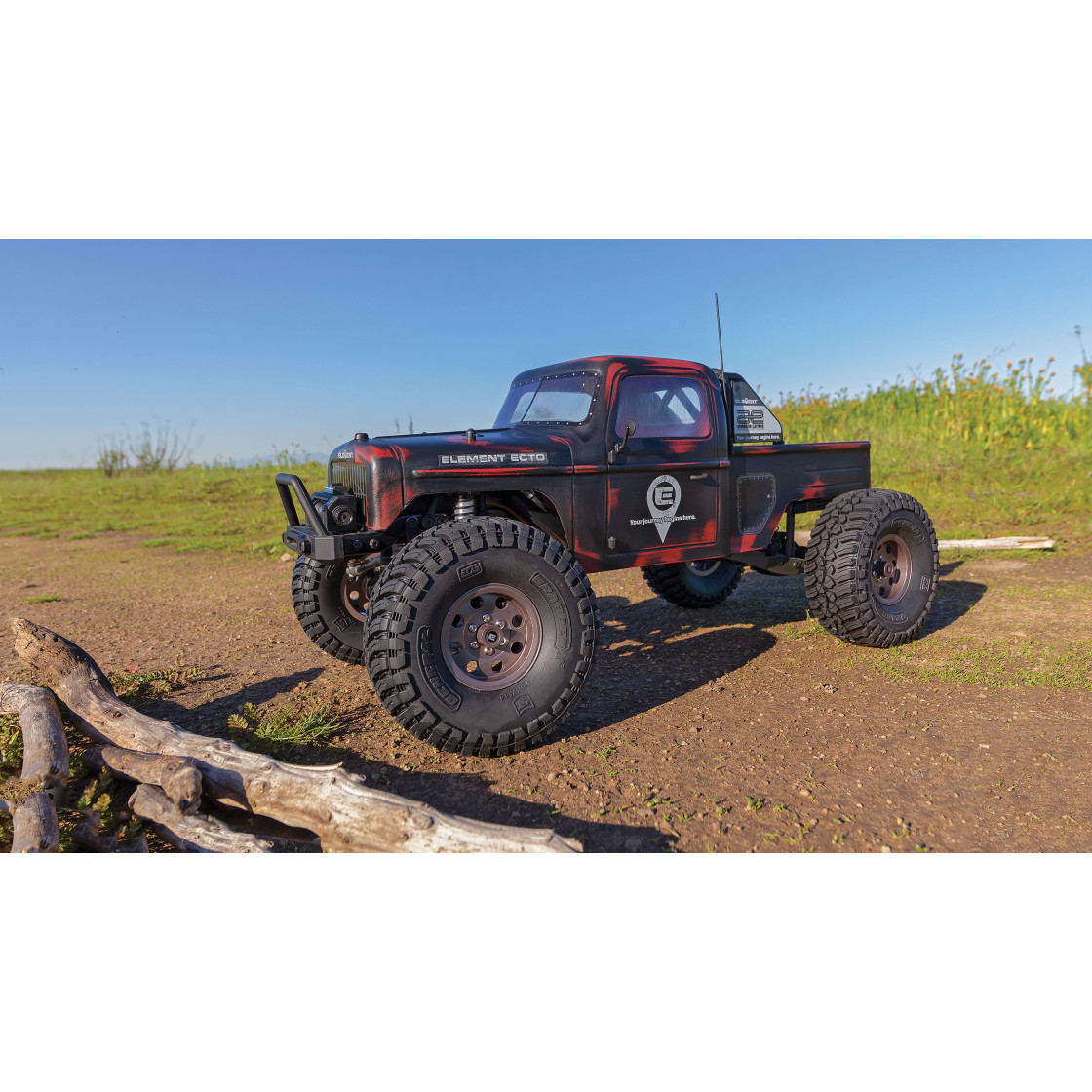 Element RC Enduro Ecto Trail Truck RTR Black 1/10