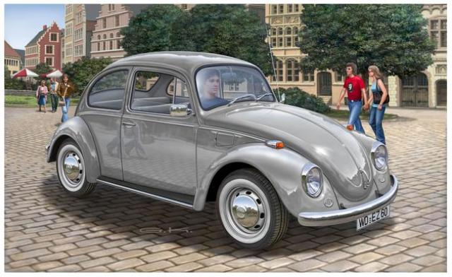 Revell Model Set VW Beetle Limousine 1968 1/24