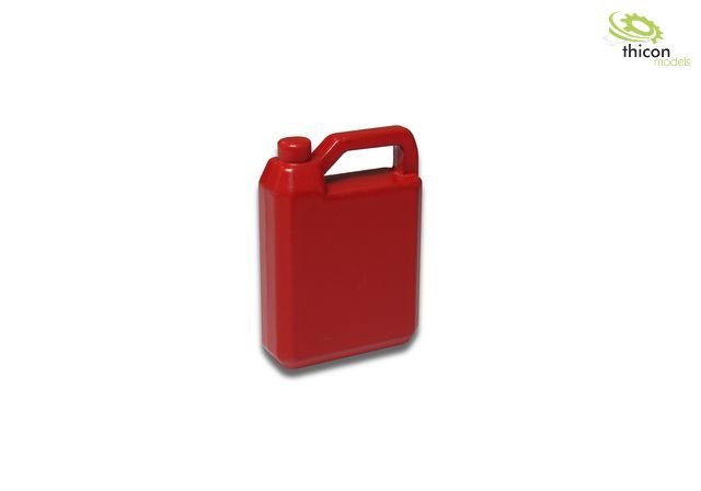 Thicon Metalen Oliekan 4 Liter Rood