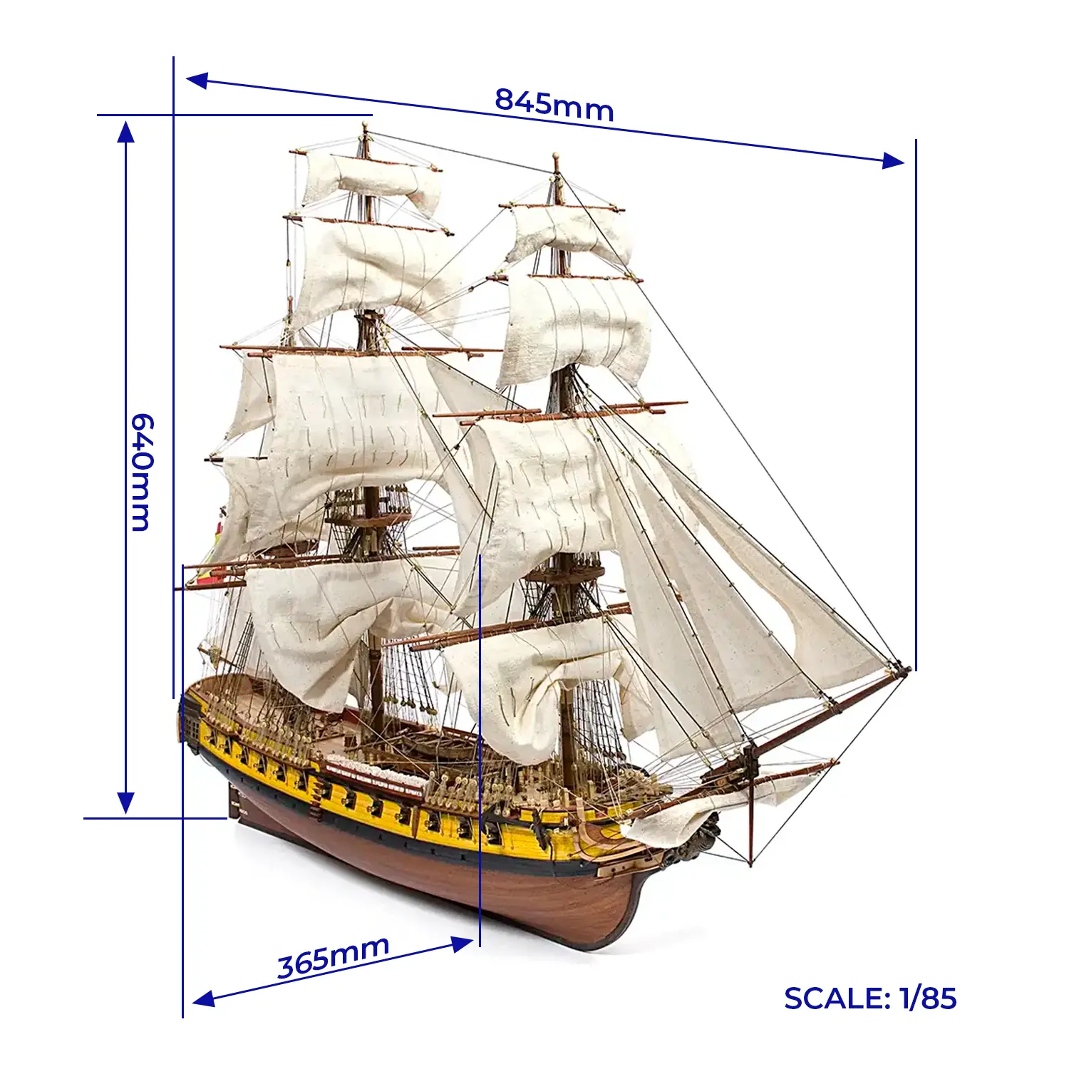 Occre N.S. Mercedes Houten Scheepsmodel 1/85