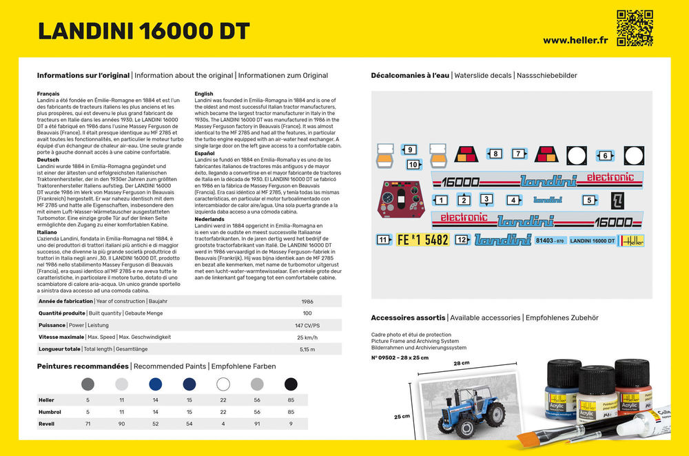 Heller Landini 16000 DT 1/24