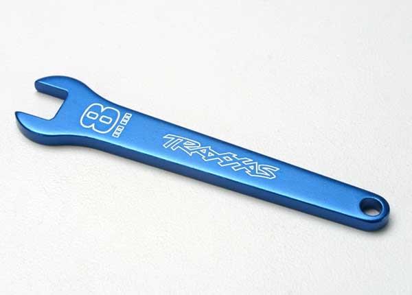 Traxxas Flat wrench 8mm (blue-anodized aluminum)