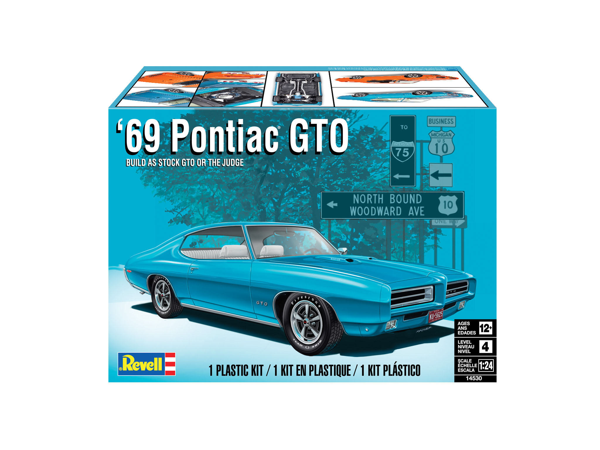 Revell 69 Pontiac GTO "The Judge" 2N1 1/24