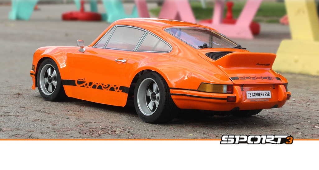 HPI RS4 Sport 3 1973 Porsche Carrera RSR RTR 1/10 Orange