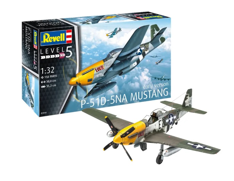 Revell P-51D-5NA Mustang (early version) 1/32