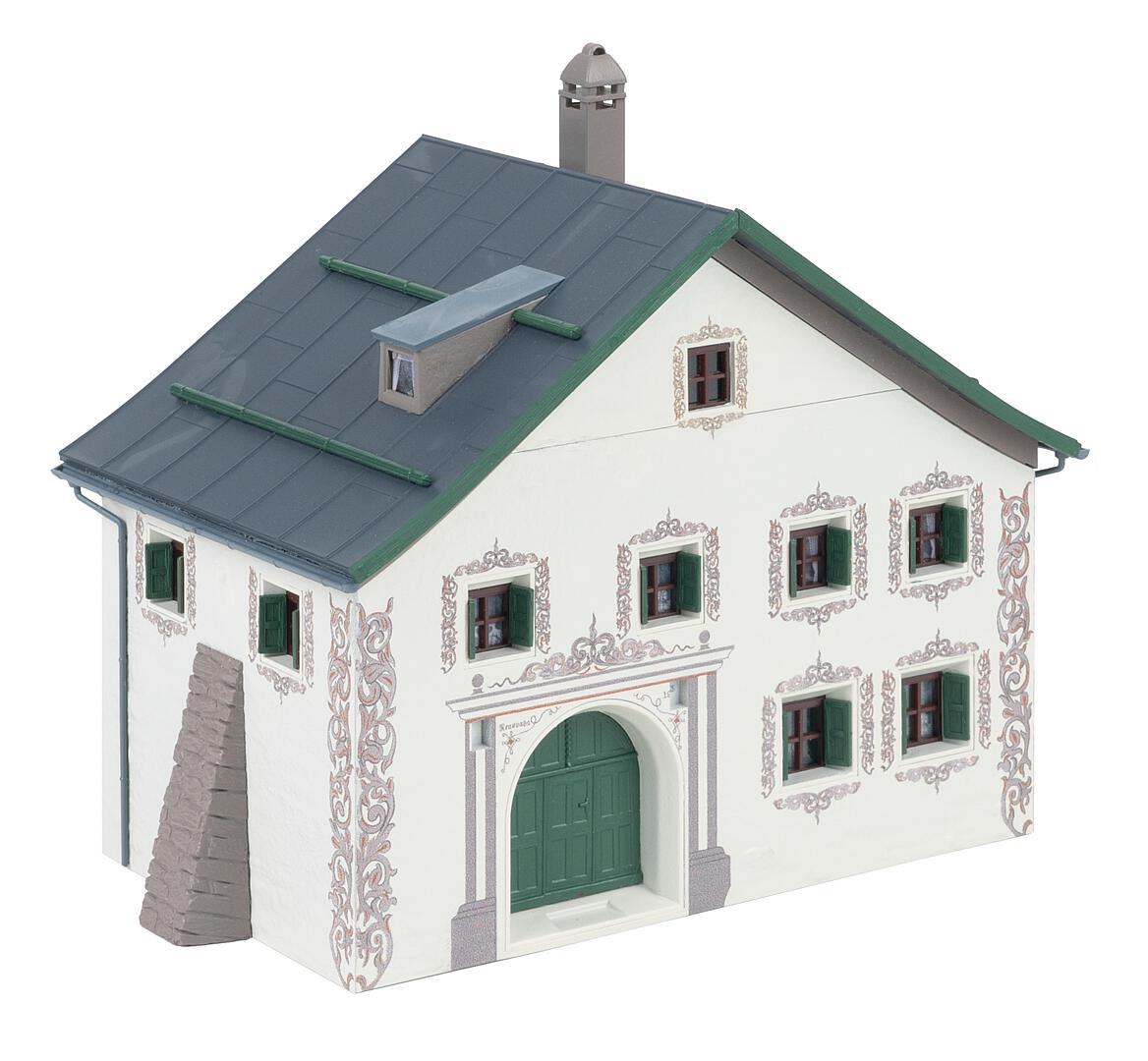 Faller Bundnerhaus Guarda H0