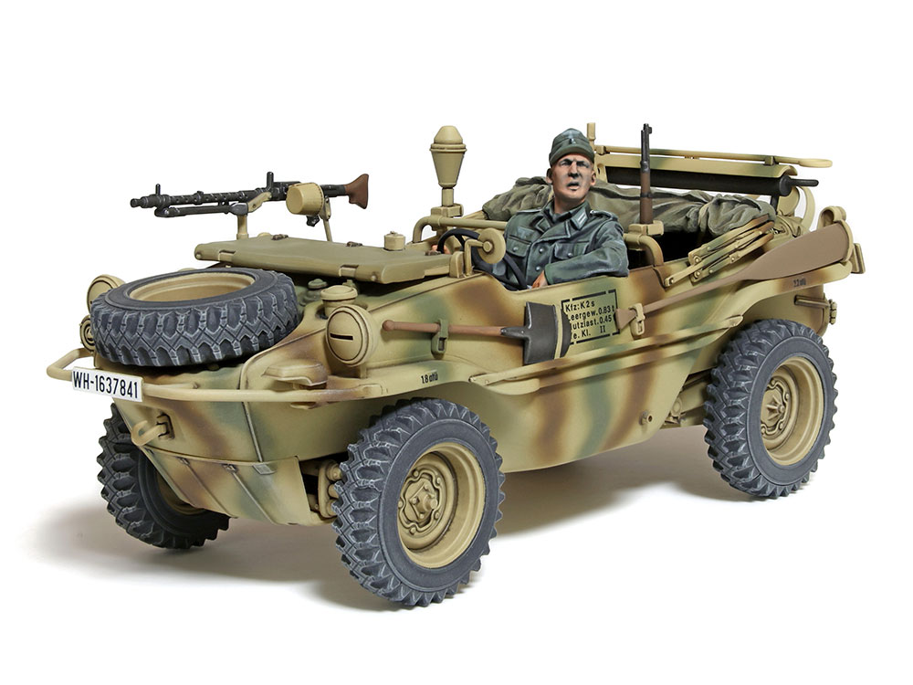 Tamiya German Schwimmwagen Type 166 (Wide Wheel Version) 1/35