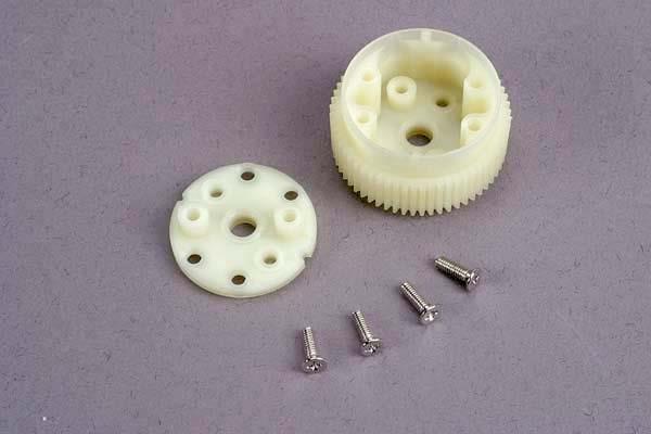 Traxxas Main diff gear w/side cover plate & screws