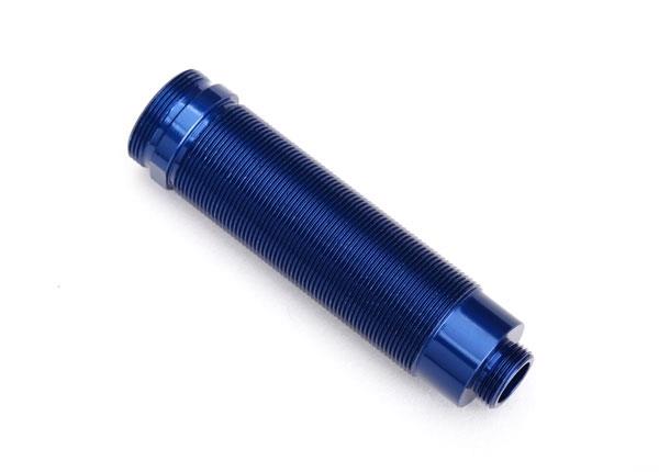 Traxxas Body GTR shock 64mm aluminum (blue-anodized) (front threaded)