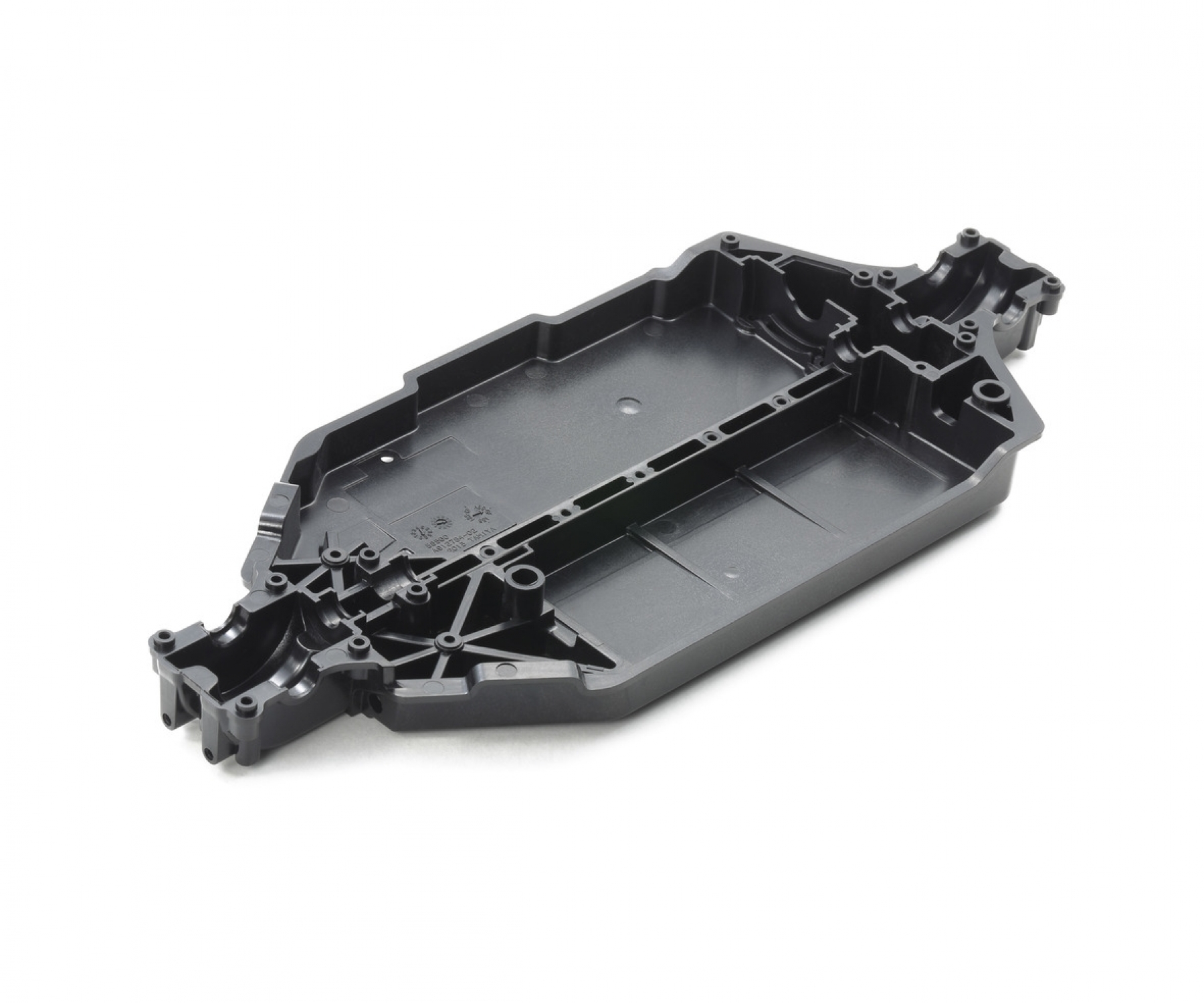 Tamiya TT-02 Chassis Lower Deck (Hard/Black)