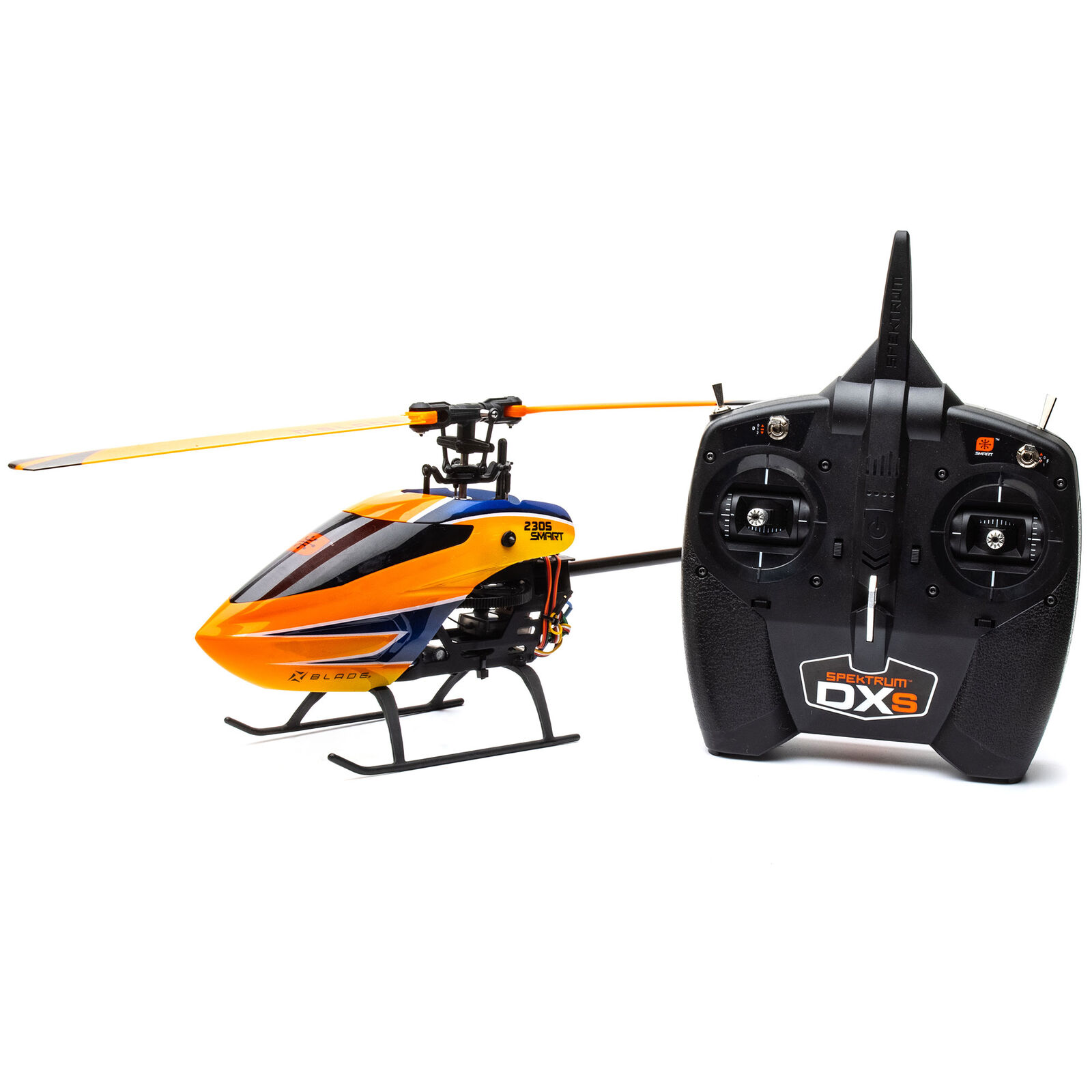 Blade 230 S Smart RTF Basic with SAFE Collective Pitch Flybarless R/C Helicopter