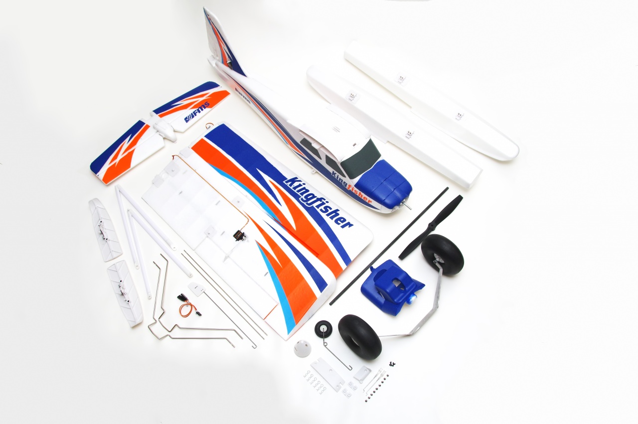 FMS Kingfisher Trainer with Ski and Float Set PNP