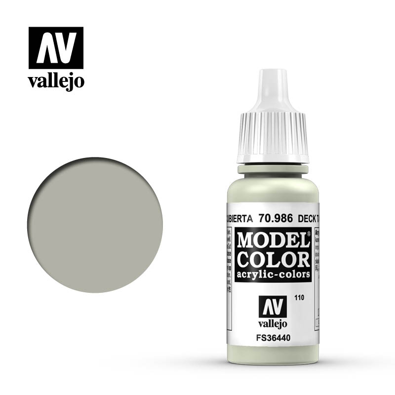 70986 Vallejo Deck Tan Model Color 17ml