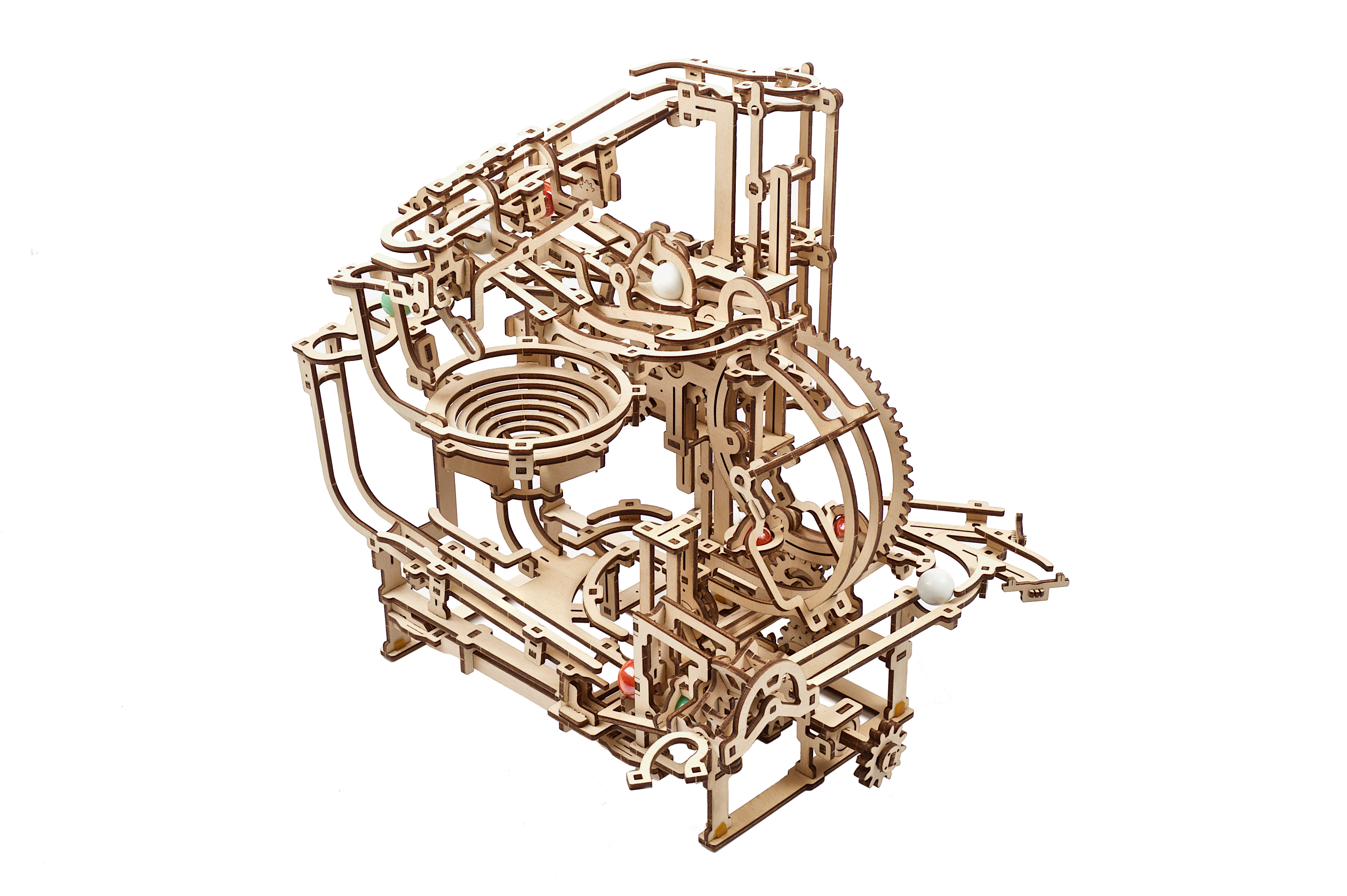 U-Gears Stepped Hoist Knikkerbaan Houten Bouwset