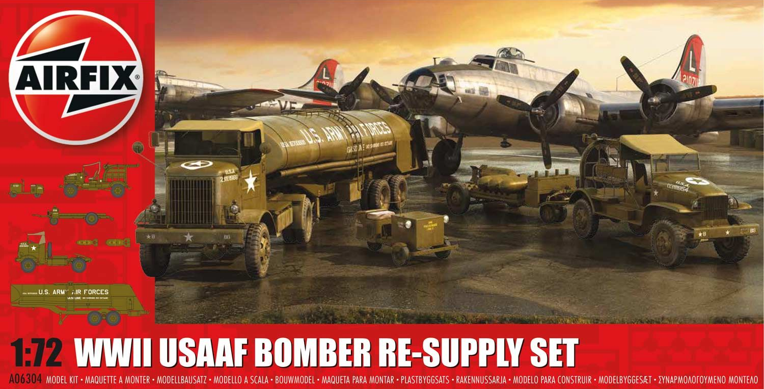 AirFix WWII USAAF Bomber RE-Supply Set 1/72