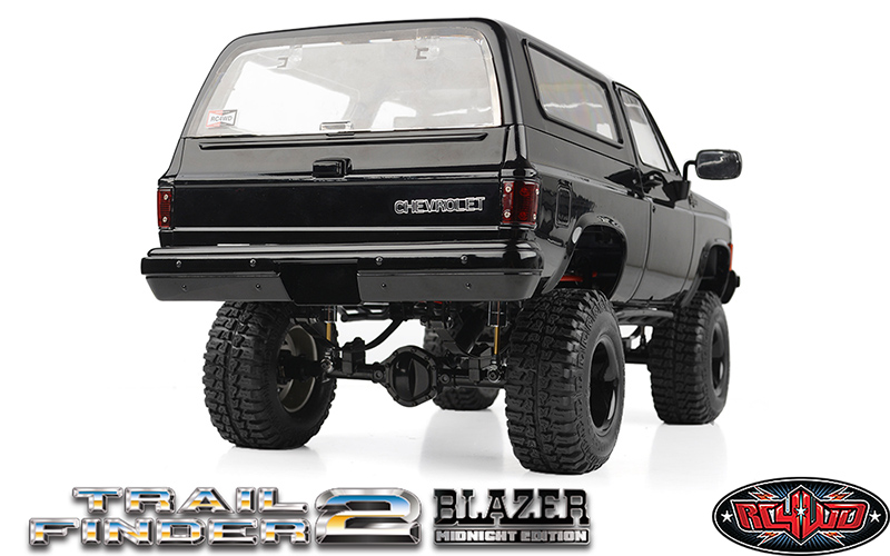 RC4WD Trail Finder 2 with Chevrolet Blazer Midnight Edition Hard Body Set 1/10