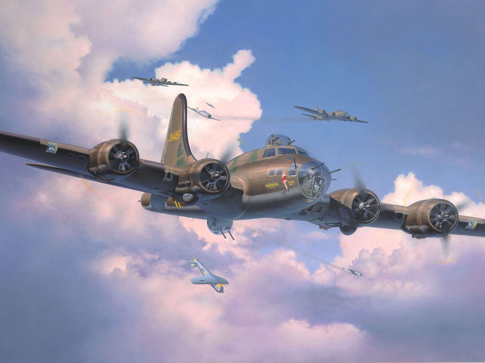 Revell B-17F Memphis Belle 1/48