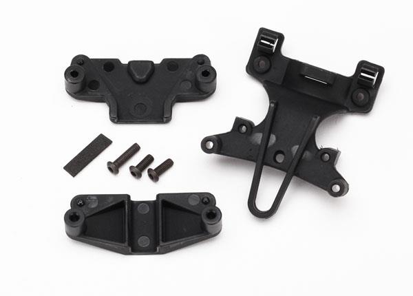 Traxxas Mount, telemetry expander (fits XO-1®, E-Revo*, Summit*, all Maxx® trucks, Revo® 3.3, Slayer Pro 4X4) (*requires rear chassis brace #5632)